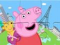 Hra Skládačka: Světové dobrodružství prasátka Peppa 