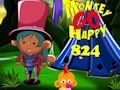 Hra Monkey Go Happy Stage 824