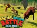 Hra 3D bitevní simulátor zvířecí říše 
