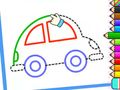 Hra Kresba batole: Roztomilé auto 