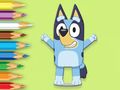 Hra Omalovánky: Happy Bluey 