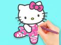Hra Omalovánky: Hello Kitty Dancing 