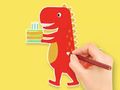 Hra Omalovánka: Dinosaur Birthday 