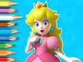 Hra Omalovánky: Mladá princezna Peach 