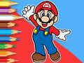 Hra Omalovánky: Mario Happy Skating 