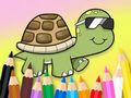 Hra Omalovánky: Sluneční brýle Turtle 