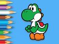 Hra Omalovánky: Yoshi Fishing Time 