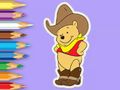 Hra Omalovánky: Cowboy Winnie 