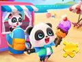 Hra Skládačka: Zmrzlinové auto pro miminko Panda 