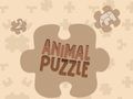Hra Puzzle zvířat 