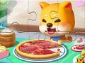 Hra Skládačka: Pizza Dog 