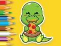 Hra Omalovánky: Hladoví dinosauři 