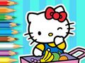 Hra Omalovánky: Hello Kitty Market 
