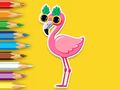 Hra Omalovánka: Flamingo 