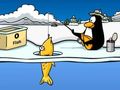 Hra Club Penguin: Rybaření na ledě 