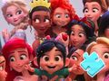 Hra Skládačka: Rodinná fotografie princezny Disney 