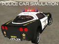 Hra Policejní auto simulátor 2020 