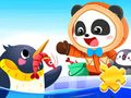 Hra Skládačka: Baby Panda prohlídka Antarktidy 