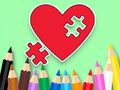 Hra Omalovánky: BTS Heart Jigsaw 