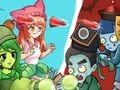 Hra Plant Girl Defense Zombie