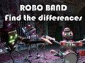Hra Robot Band - Najděte rozdíly 