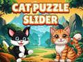 Hra Kočičí puzzle posuvník 