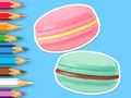 Hra Omalovánka: Macaron 
