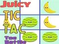 Hra Šťavnatá bitva Tic Tac Toe 