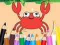 Hra Omalovánky: Šťastný krab 