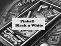Hra Pinball černá n bílá