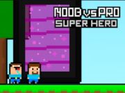 Hra Noob vs Pro Super Hero