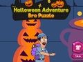 Hra Halloween dobrodružství Bro Puzzle 