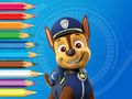 Hra Omalovánky: Paw Patrol Chase 