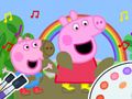 Hra Omalovánky: Peppa Pig Muddy Funny 