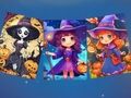 Hra Strašidelné halloweenské puzzle 