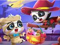 Hra Puzzle: Baby Panda Halloween 