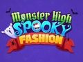 Hra Strašidelná móda Monster High 