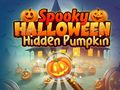 Hra Strašidelná halloweenská skrytá dýně 