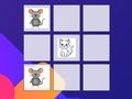 Hra Tic-tac-toe myš versus kočka 