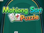 Hra Puzzle řazení Mahjong 