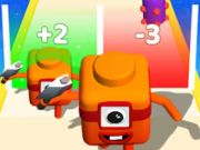 Hra Sloučení číselné krychle: 3D Run Game