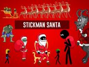 Hra Stickman Santa
