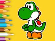 Hra Omalovánky: Yoshi Fishing Day 