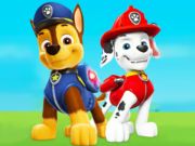 Hra Skládačka: Paw Team 