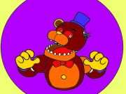 Hra FNAF omalovánky 
