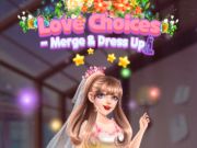 Hra Love Choices sloučit a oblékat se 
