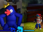 Hra FNF vs Rainbow Friends