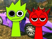 Hra Střílečka Squid Sprunki 2 