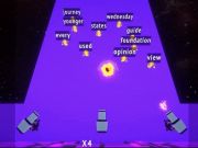 Hra Neon obrana: Typ! 