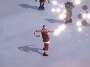 Hra Santa s dělem 